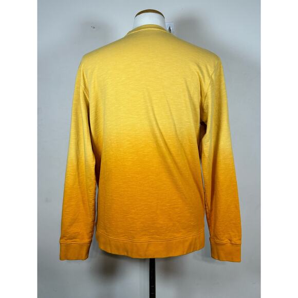 Authentic Original Chick-Fill-A Ombre Crewneck Pullover Sweater Honey Mustard - Picture 3 of 8